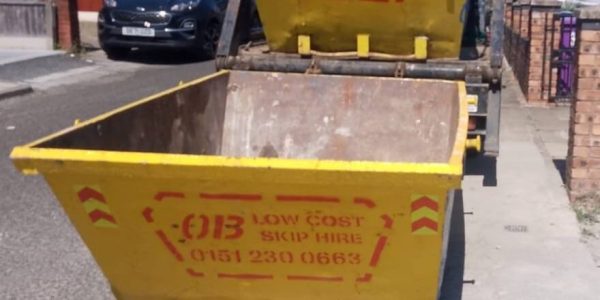 OB Skips providing 5-star skip hire in Liverpool